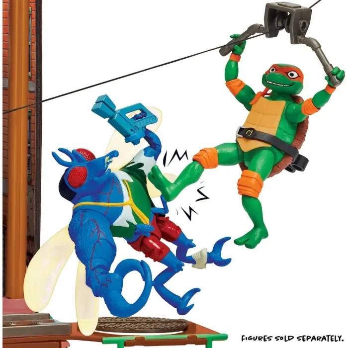 Sewer Lair Spielset (Hauptquartier) der Teenage Mutant Ninja Turtles von Playmates Toys aus Mutant Mayhem