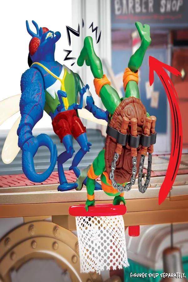 Sewer Lair Spielset (Hauptquartier) der Teenage Mutant Ninja Turtles von Playmates Toys aus Mutant Mayhem