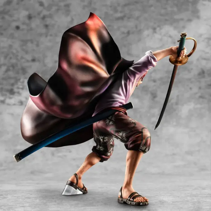 Shanks mit roten Haaren (red-haired) One Piece Portrait of Pirates (P.O.P.) Figur von MegaHouse