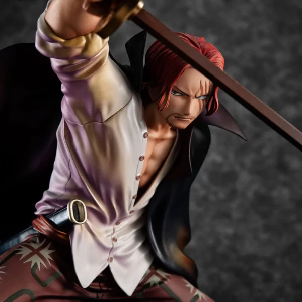 Shanks mit roten Haaren (red-haired) One Piece Portrait of Pirates (P.O.P.) Figur von MegaHouse