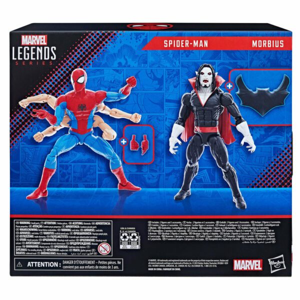 Spider-Man & Morbius Space Knight Marvel Legends Series 2-Pack von Hasbro aus The Amazing Spider-Man