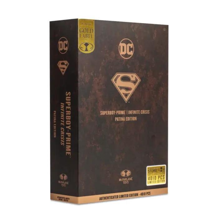 Superboy-Prime Patina Edition DC Multiverse Limited Edition Figur von McFarlane Toys aus Infinite Crisis