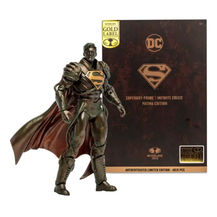 Superboy-Prime Patina Edition DC Multiverse Limited Edition Figur von McFarlane Toys aus Infinite Crisis