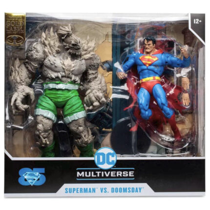 Superman vs Doomsday (Gold Label) DC Multiverse Gold Label Figuren 2-Pack von McFarlane Toys