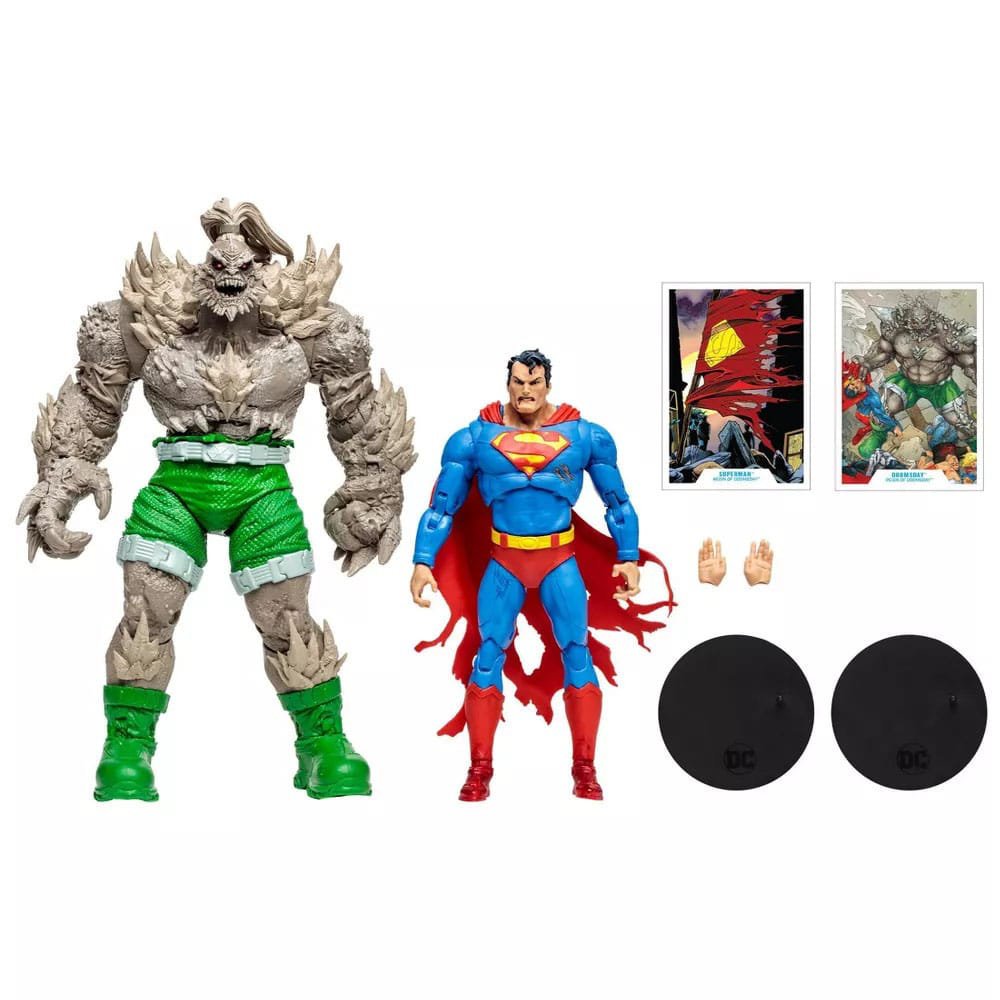 Superman vs Doomsday (Gold Label) DC Multiverse Gold Label Figuren 2-Pack von McFarlane Toys