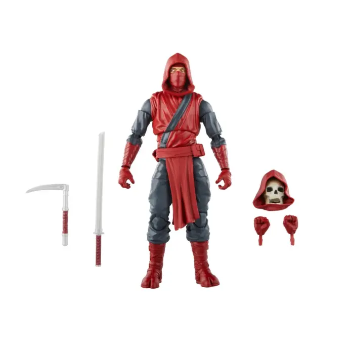 The Fist Ninja Marvel Legends Series Marvel Knights Figur von Hasbro aus der Mindless One Build-A-Figure (BAF) Wave