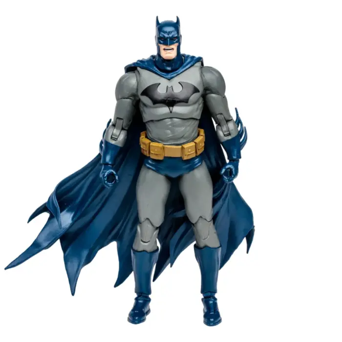 Batman und Bat-Raptor DC Multiverse Gold Label Figur und Fahrzeug von Mcfarlane Toys aus The Batman who Laughs