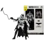 Batman White Knight DC Multiverse Gold Label Sketch Edition Figur von Mcfarlane Toys