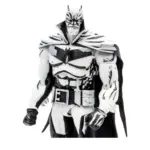 Batman White Knight DC Multiverse Gold Label Sketch Edition Figur von Mcfarlane Toys