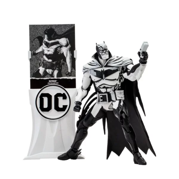 Batman White Knight DC Multiverse Gold Label Sketch Edition Figur von Mcfarlane Toys