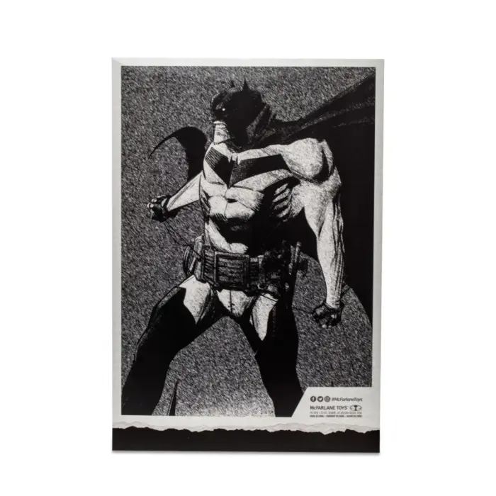 Batman White Knight DC Multiverse Gold Label Sketch Edition Figur von Mcfarlane Toys