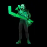 Casey Jones Skull Face Teenage Mutant Ninja Turtles BST AXN Glow in the dark Figur von The Loyal Subjects