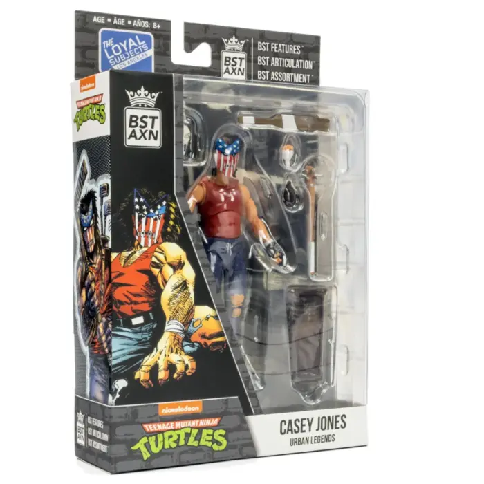 Casey Jones Urban Legends Teenage Mutant Ninja Turtles BST AXN Figur von The Loyal Subjects