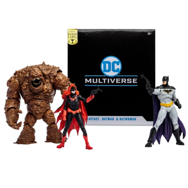 Clayface, Batman & Batwoman DC Multiverse Gold Label Figuren Multipack von Mcfarlane Toys aus DC Rebirth