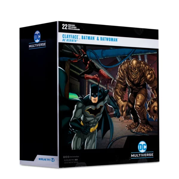 Clayface, Batman & Batwoman DC Multiverse Gold Label Figuren Multipack von Mcfarlane Toys aus DC Rebirth