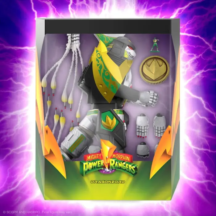 Dragonzord Power Rangers Ultimates! Figur von Super7 aus der (MMPR) Mighty Morphin Power Rangers Serie