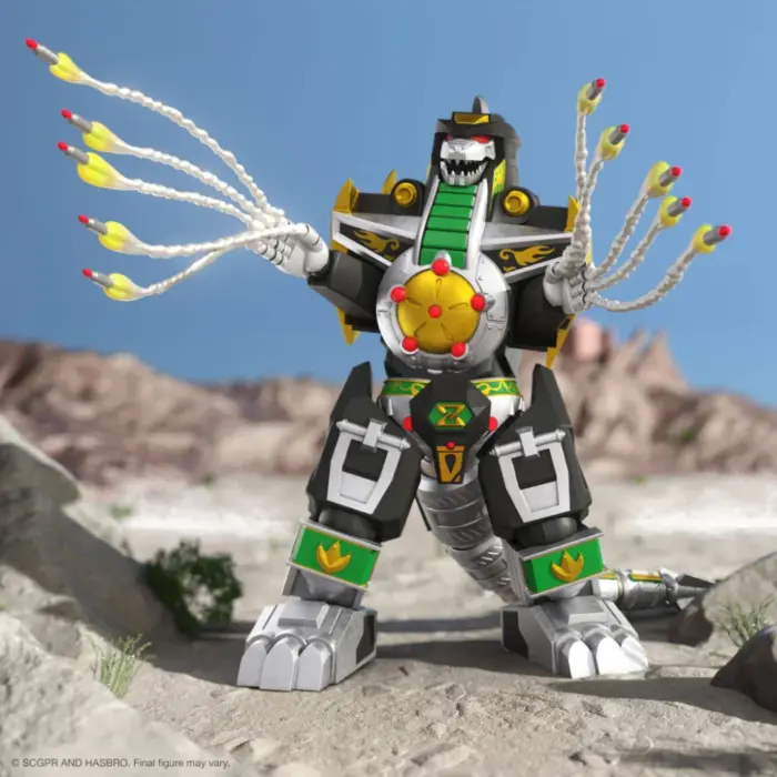 Dragonzord Power Rangers Ultimates! Figur von Super7 aus der (MMPR) Mighty Morphin Power Rangers Serie