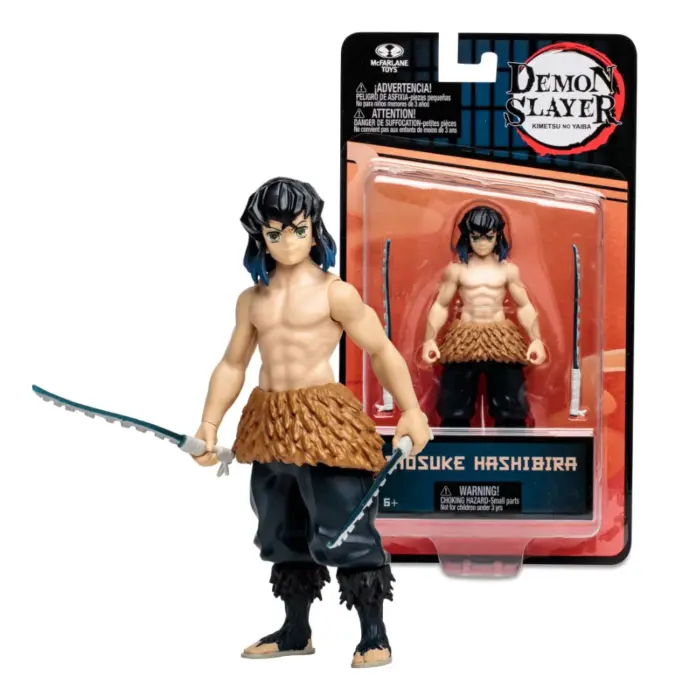 Hashibira Inosuke Demon Slayer Kimetsu no Yaiba 5-Inch Figur von McFarlane Toys