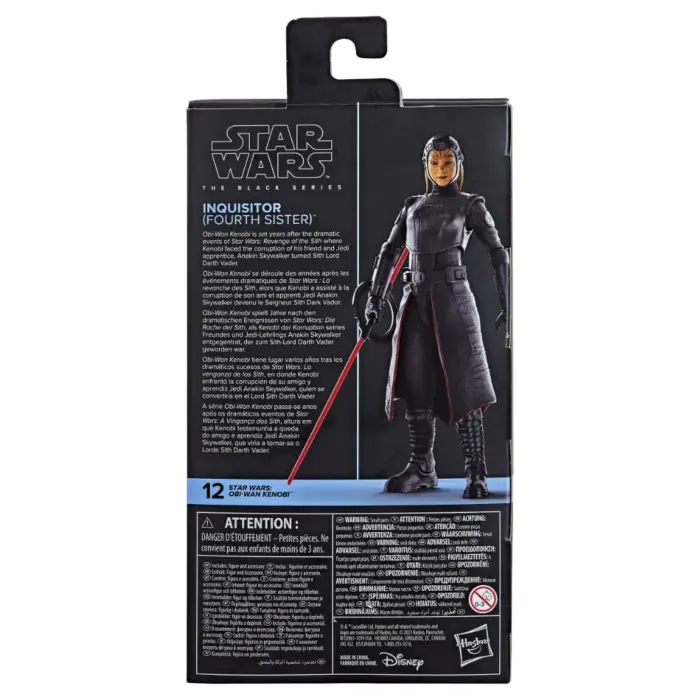 Inquisitor (Fourth Sister) Star Wars Black Series Figur von Hasbro aus Star Wars: Obi-Wan Kenobi