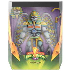 King Sphinx Power Rangers Ultimates! Figur von Super7 aus der Mighty Morphin Power Rangers Serie