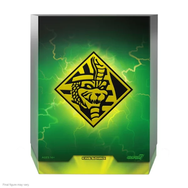 King Sphinx Power Rangers Ultimates! Figur von Super7 aus der Mighty Morphin Power Rangers Serie
