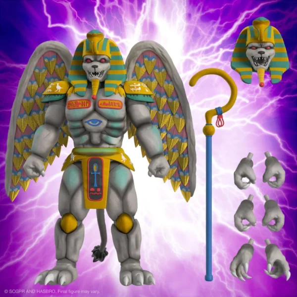 King Sphinx Power Rangers Ultimates! Figur von Super7 aus der Mighty Morphin Power Rangers Serie