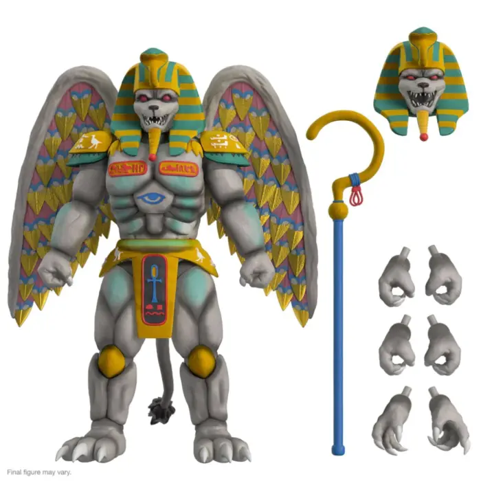 King Sphinx Power Rangers Ultimates! Figur von Super7 aus der Mighty Morphin Power Rangers Serie