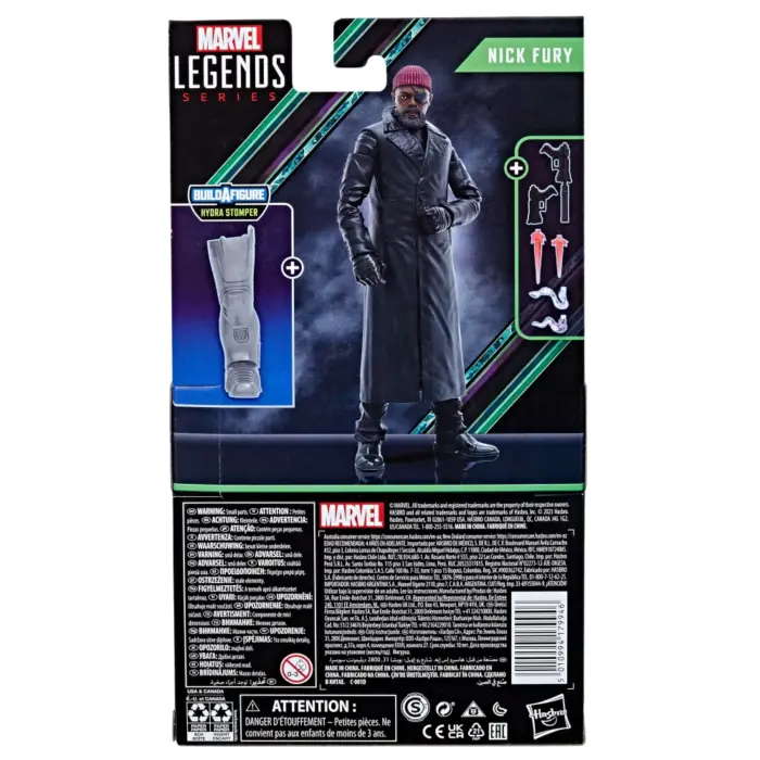Nick Fury Marvel Legends Series Figur von Hasbro Build-A-Figure (BAF) Hydra Stomper Wave aus Secret Invasion