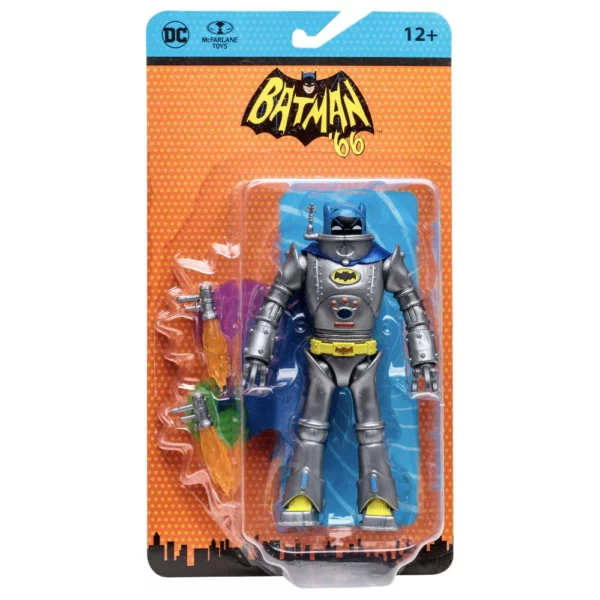 Robot Batman (Comic) als DC Retro Figur von McFarlane Toys aus der Batman 66 Classic TV Serie