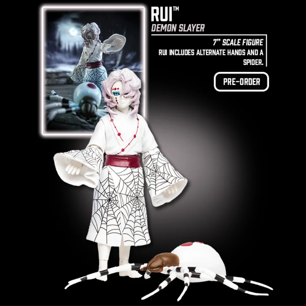 Rui Demon Slayer Kimetsu no Yaiba Wave 2 Figuren von McFarlane Toys