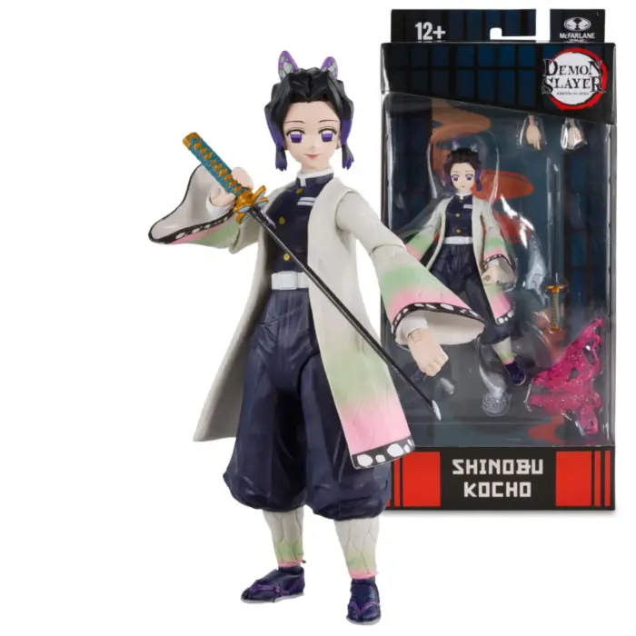 Shinobu Kocho Demon Slayer Kimetsu no Yaiba 7-Inch PVC Anime Statue von McFarlane Toys