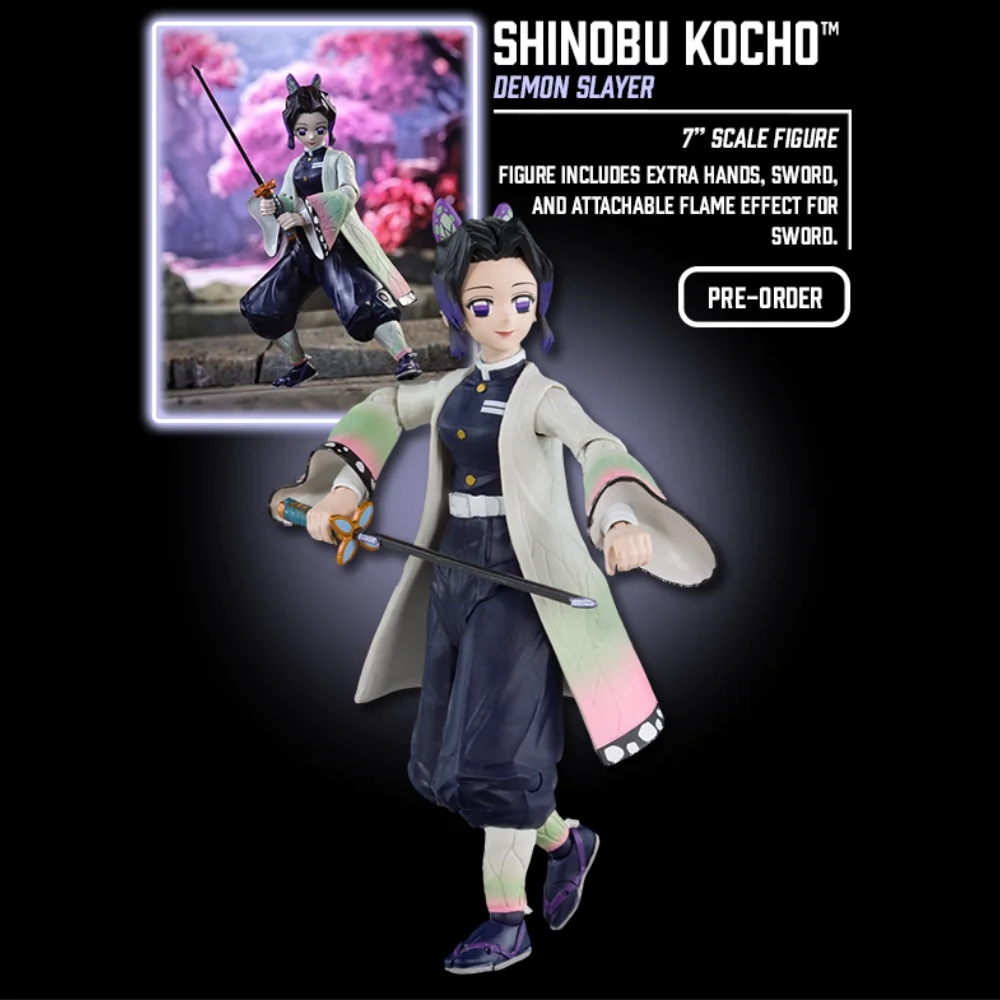 Shinobu Kocho Demon Slayer Kimetsu no Yaiba Wave 2 Figuren von McFarlane Toys