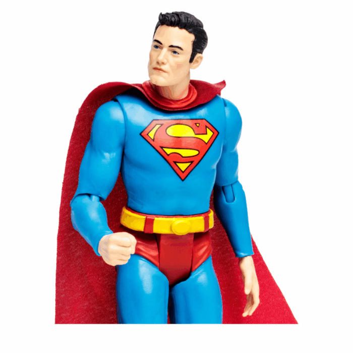 Superman (Comic) als DC Retro Figur von McFarlane Toys aus der Batman 66 Classic TV Serie