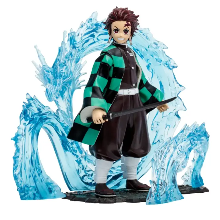 Tanjiro Kamado Water Dragon tenth Form Demon Slayer Kimetsu no Yaiba 5-Inch Deluxe Anime Figur von McFarlane Toys