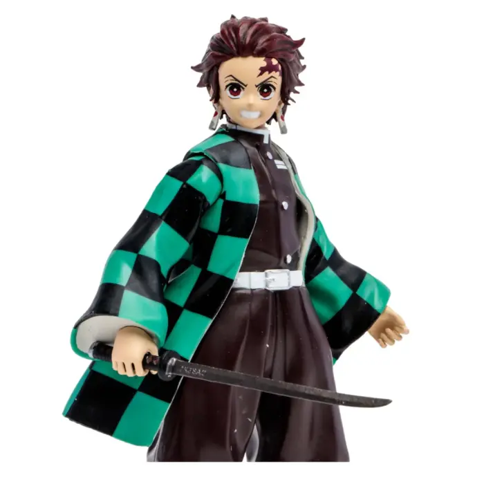 Tanjiro Kamado Water Dragon tenth Form Demon Slayer Kimetsu no Yaiba 5-Inch Deluxe Anime Figur von McFarlane Toys