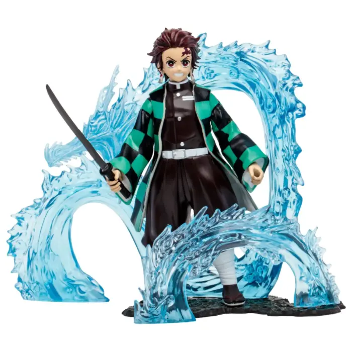 Tanjiro Kamado Water Dragon tenth Form Demon Slayer Kimetsu no Yaiba 5-Inch Deluxe Anime Figur von McFarlane Toys
