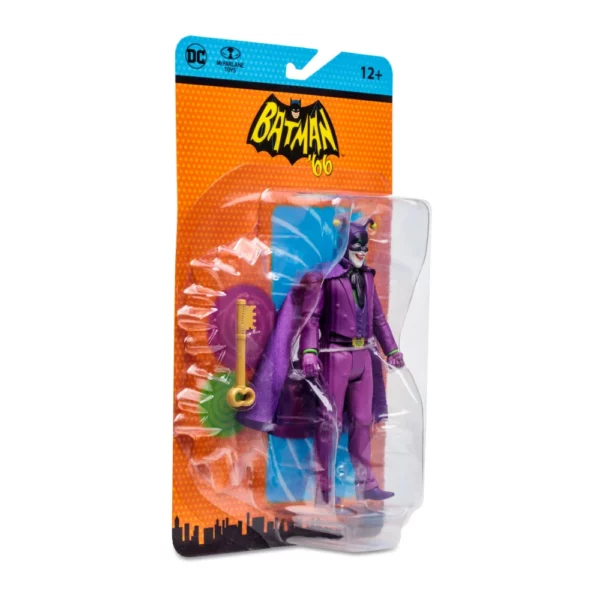 The Joker (Comic) als DC Retro Figur von McFarlane Toys aus der Batman 66 Classic TV Serie
