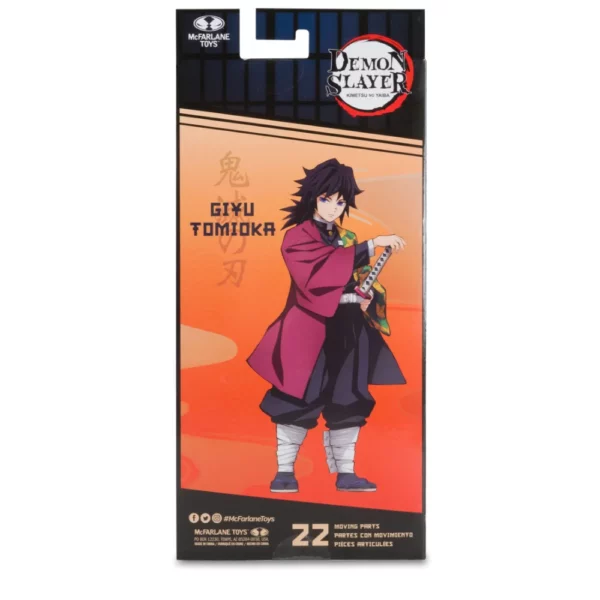 Tomioka Giyu Demon Slayer Kimetsu no Yaiba 7-Inch PVC Anime Statue von McFarlane Toys