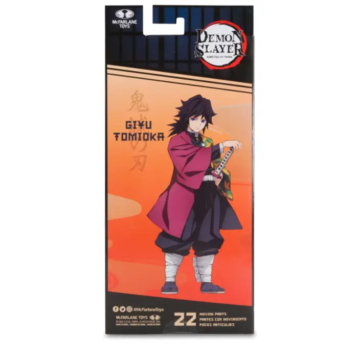 Tomioka Giyu Demon Slayer Kimetsu no Yaiba 7-Inch PVC Anime Statue von McFarlane Toys