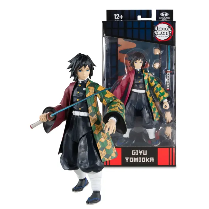 Tomioka Giyu Demon Slayer Kimetsu no Yaiba 7-Inch PVC Anime Statue von McFarlane Toys