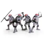 Turtle Battle Damage Colorway 4er-Pack Teenage Mutant Ninja Turtles BST AXN Figur von The Loyal Subjects