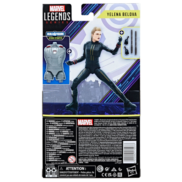 Yelena Belova Marvel Legends Series Figur von Hasbro Build-A-Figure (BAF) Hydro Stomper Wave aus Marvels Hawkeye