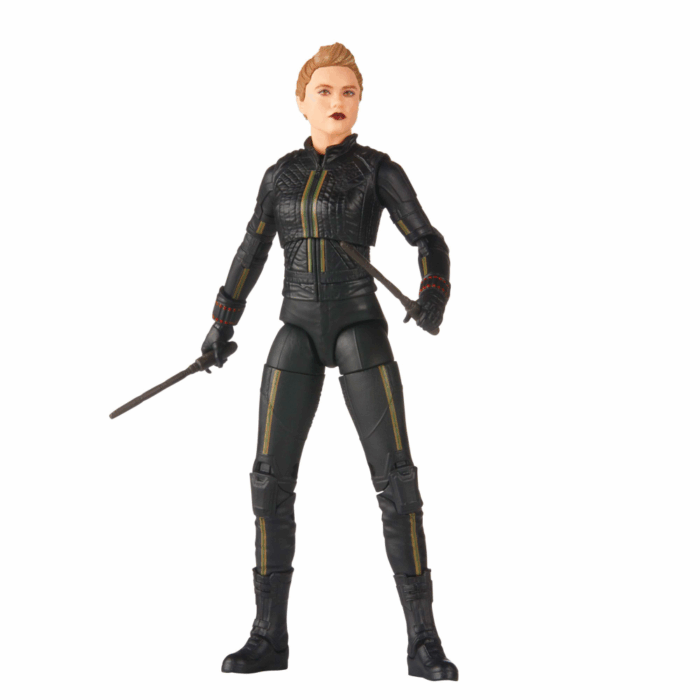 Yelena Belova Marvel Legends Series Figur von Hasbro Build-A-Figure (BAF) Hydro Stomper Wave aus Marvels Hawkeye