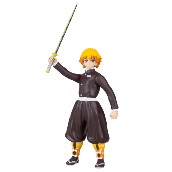 Zenitsu Agatsuma Demon Slayer Kimetsu no Yaiba 5-Inch PVC Anime Statue von McFarlane Toys