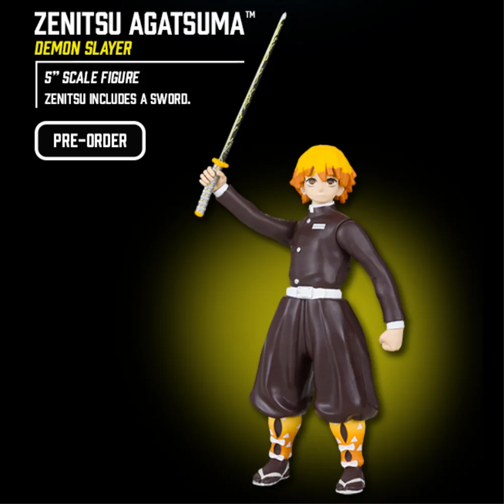 Zenits Agatsuma Demon Slayer Kimetsu no Yaiba Wave 2 Figuren von McFarlane Toys