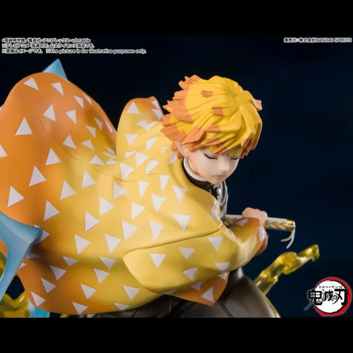 Zenitsu Agatsuma Thunderclap and Flash Demon Slayer Kimetsu no Yaiba FiguartsZERO Figur von Bandai Tamashii Nations