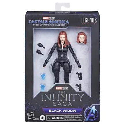 Black Widow Marvel Legends Series Infinity Saga Figur von Hasbro aus Captain America: The Winter Soldier