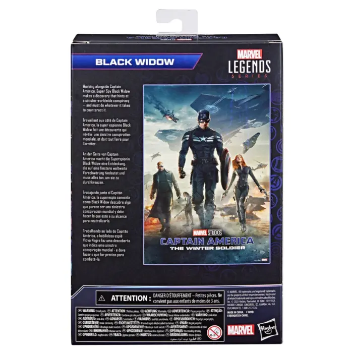 Black Widow Marvel Legends Series Infinity Saga Figur von Hasbro aus Captain America: The Winter Soldier