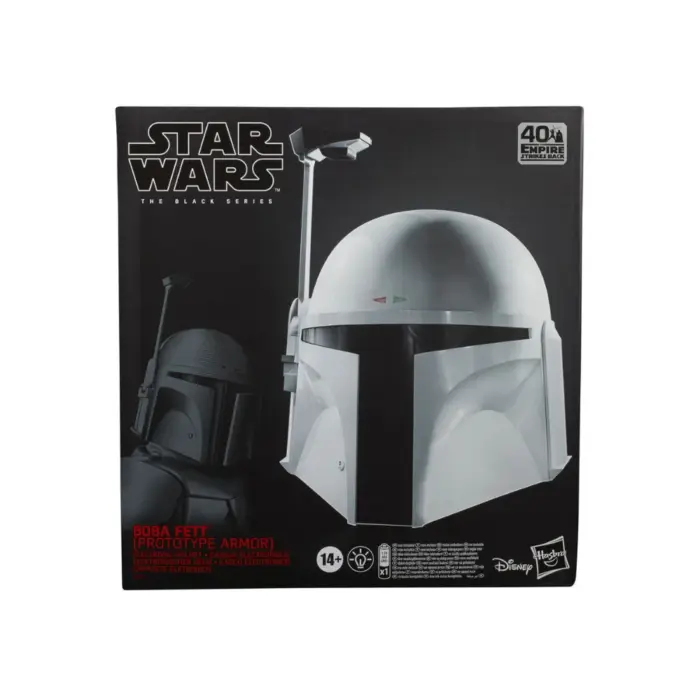 Boba Fett Prototype Armor Helm Star Wars Black Series Cosplay Helm von Hasbro aus Star Wars: The Empire Strikes Back
