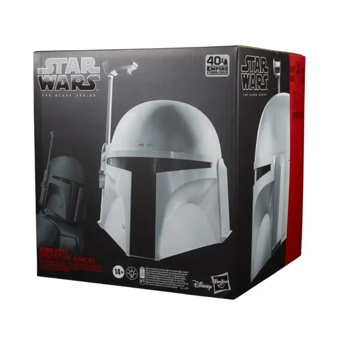 Boba Fett Prototype Armor Helm Star Wars Black Series Cosplay Helm von Hasbro aus Star Wars: The Empire Strikes Back